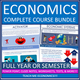 Complete High School Economics Course Economic Power Point