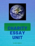 Complete Essay Unit: Charity Essay Step-by-Step & Distance