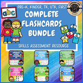 Complete Flashcard Set for UTK, TK, PreK, Preschool (Multi