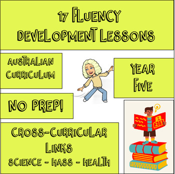 Preview of Complete Fluency Development Lessons - Year 5 - Australian Cross-Curriculum FDL