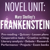 Complete Frankenstein Unit and Teacher Guide