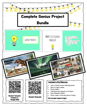 Preview of Complete Genius Project Bundle