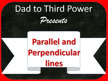 Preview of Complete Geometry Unit on Parallel and Perpendicular lines including power point