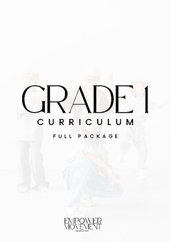 Preview of Complete Grade 1 Dance Unit; lessons, handouts, video links, etc