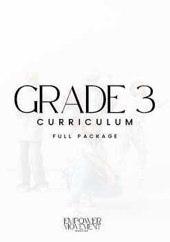 Preview of Complete Grade 3 Dance Unit; lessons, handouts, video links, etc