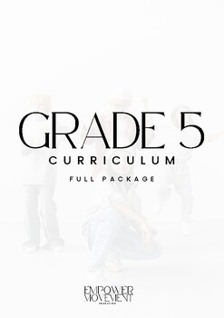 Preview of Complete Grade 5 Dance Unit; lessons, handouts, video links, etc