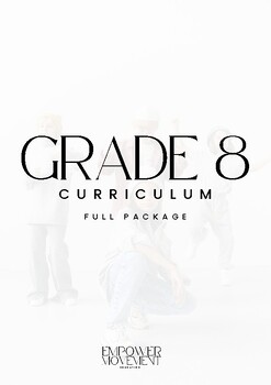 Preview of Complete Grade 8 Dance Unit; lessons, handouts, video links, etc