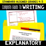 Explanatory Writing Unit for 4th and 5th Grade | Full Less