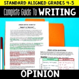 Opinion Writing 4th and 5th Grade | Graphic Organizers & R