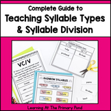 Complete Guide to Teaching Syllable Types & Syllable Divis