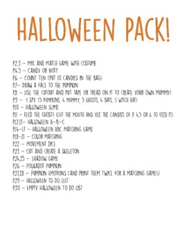 Complete Halloween Pack by Catherine Gilbert | TPT