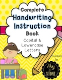 Complete Handwriting Instruction Book Capital and Lowercas