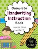 Complete Handwriting Instruction Book for Lowercase Letters