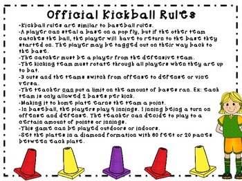 Complete Kickball Unit by Tricycles and Triangles | TpT
