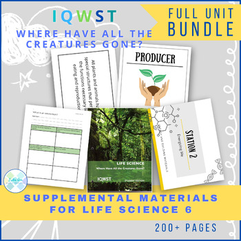 Preview of BUNDLE Supplemental Materials for LS1 Where Have All the Creatures Gone