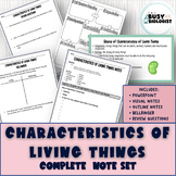 Complete Lesson: Characteristics of Living Things
