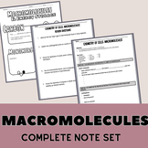 Complete Lesson: Macromolecules