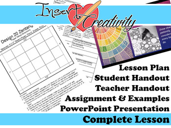 Preview of Complete Lesson - Zentangles