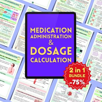 Preview of Complete Medication Administration & Dosage Calculation BUNDLE Nursing Studtents
