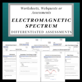 Electromagnetic Spectrum & Waves: NASA Based Worksheets, R