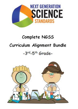 Preview of Complete NGSS Curriculum Alignment Bundle: 3rd-5th Grade