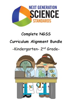 Preview of Complete NGSS Curriculum Alignment Bundle: Kindergarten- 2nd Grade