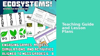 Preview of Ecosystems Teaching Guide/Lesson Plans