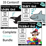 Complete Ocean Bundle - Preschool Ocean, Whale, and Shark Units