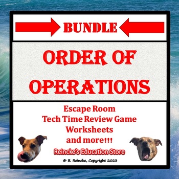 Preview of Complete Order of Operations Bundle (12 products) SAVE 50%!