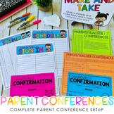 Parent Teacher Conference Forms - Editable