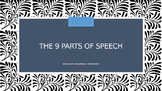 Complete Parts of Speech Lesson + PPT + Worksheet+ Answers