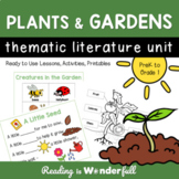Complete Plants & Gardens Thematic Literature Unit: 5 Hand