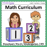 Complete Pre-K Math Program with Guided Lessons - Numbers 