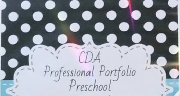 Preview of Complete Preschool CDA Professional Portfolio