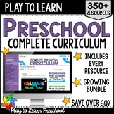 Play to Learn Preschool - Complete Preschool Curriculum