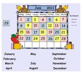 Complete Primary Calendar Activities for SMART Board