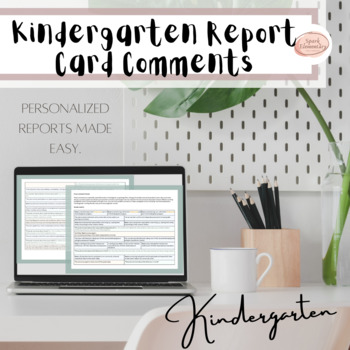 Preview of Bundle -  Prose Ontario Kindergarten Report Cards - Progress, 1st and 2nd Term