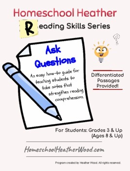 Preview of Complete Reading Lesson: Ask Questions!