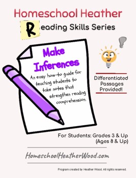 Preview of Complete Reading Lesson: Make Inferences