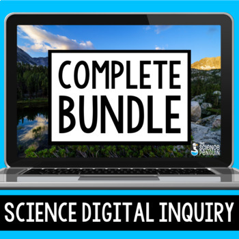 Preview of Science Digital Inquiry BUNDLE | Earth Ecosystems Energy Matter Digital Resource