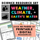 Science Resources Kit | Weather Climate Patterns Water Cyc