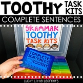 Complete Sentences Toothy™ Task Kits