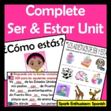Complete Ser & Estar Unit - Google Slides, Power Points, N