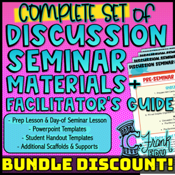Preview of Complete Set of Discussion Seminar Materials + Facilitators Guide by C Frank EDU