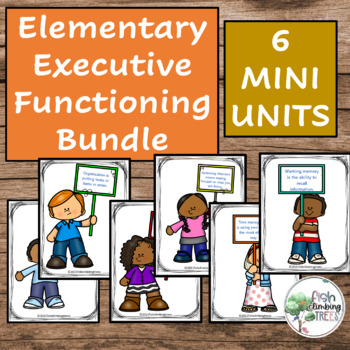 Preview of Complete Set of Executive Functioning Topics Lesson Plans and Activities