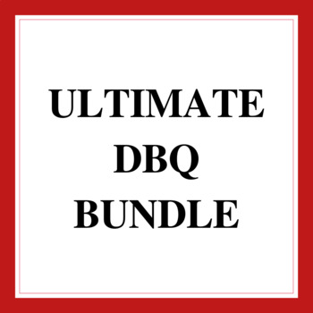 Preview of DBQ Ultimate Bundle