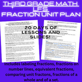 Complete Third Grade Fractions LFS Unit Plan- 20 Day Unit