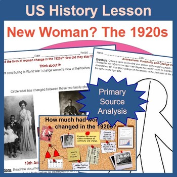 Preview of Complete U.S. History Lesson: A New Woman? Continuity and Change in the 1920s