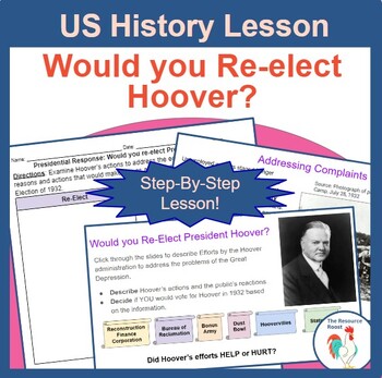 Preview of Complete U.S. History Lesson: Would YOU Re-Elect President Hoover?