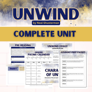 Preview of Complete UNWIND Unit Bundle - *Printed or ONLINE Assignments*